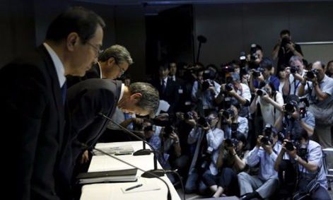 东芝社长赴首相官邸道歉 将启动新体制