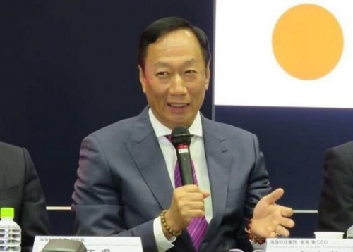 鸿海董事长郭台铭。
