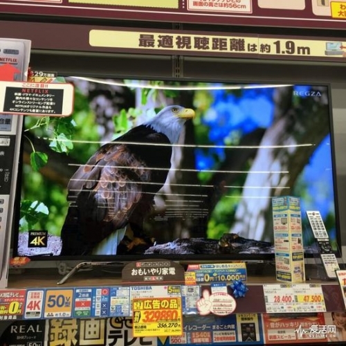 只在日本国内发售的东芝Z20X电视