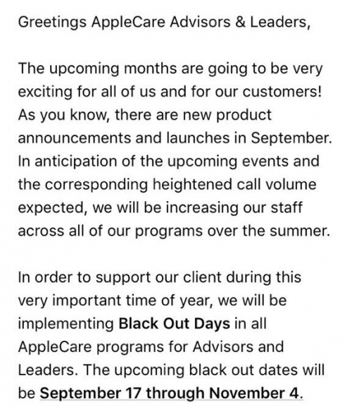 ƻ��iPhone8��9��17�շ���:�����ۺ�Ա����׼���