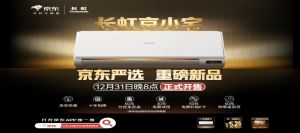 长虹×京东联名京小宅空调预售即爆！