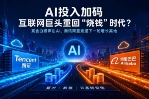 AI投入加码 互联网巨头重回“烧钱”时代？